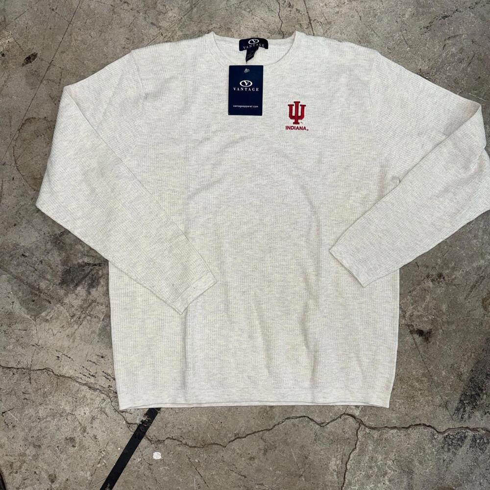 Men's Grey and Silver Jumper